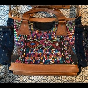 Ixchel Triangle Huipil Diaper Bag